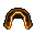 golden saddle